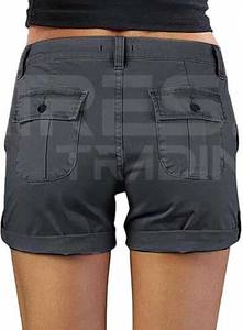 Short cargo en polyester pour dames-Séchage rapide et confortable Vente en gros Pantalon décontracté taille moyenne Designer Stylish Streetwear Women - Product Image 2