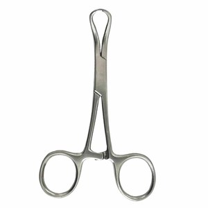 คีมหนีบผ้าหลังผ่าตัดขนาด5.25นิ้วทำจากสแตนเลสใช้ในโรงพยาบาล - Product Image 6
