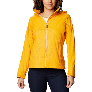 OEM Custom Design Outdoor Knitted Breathable Waterproof Windbreaker <b>Jacket</b> with Custom Logo for Women - Product Image 1