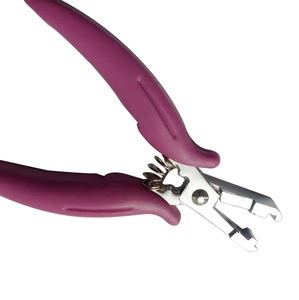 Ciseaux à kératine de qualité chirurgicale en acier inoxydable, outils d'extension de cheveux, haute qualité, couleurs personnalisées disponibles, ODM OEM - Product Image 6