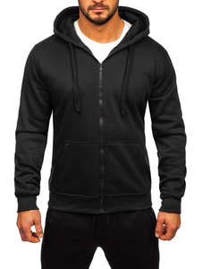 Sweat à capuche au design étonnant pour hommes Logo personnalisé Respirant Manches longues Basics Sweats à capuche en coton mélangé pour hommes - Product Image 5