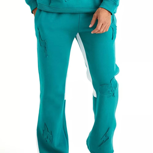 2025 2ชิ้นเสื้อวอร์มและกางเกงผ้าฟลีซสำหรับผู้ชายผ้าหนาระบายอากาศได้ดีสำหรับฤดูใบไม้ร่วง - Product Image 6