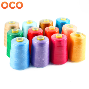 Fil à coudre en gros, <span class=keywords><strong>grand</strong></span> rouleau <span class=keywords><strong>de</strong></span> 8000 yards, 402 fils, 100 % polyester, pour usage domestique et artisanat, plusieurs couleurs, Linha <span class=keywords><strong>De</strong></span> Costura - Product Image 1