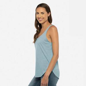 Débardeurs femme coupe ample col rond chemises décontractées sans manches - Product Image 4