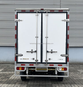 รถบรรทุกห้องเย็นไฟฟ้า Wuling ผู้ผลิตรถขนส่งแบบแช่เย็น รถบรรทุกตู้แช่แข็ง 4x2 รถขนส่งอาหารแช่แข็ง - Product Image 5