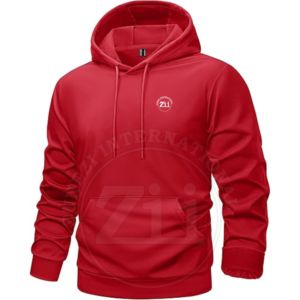 Sudadera con Capucha de Felpa 100% Algodón para Hombre, Corte Regular, Gruesa para Invierno, Ligera, Antiarrugas, Transpirable, Personalizable - Product Image 1