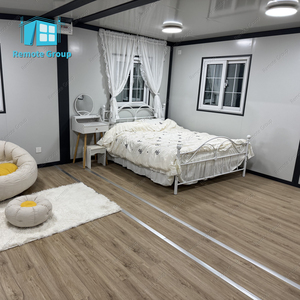 Casa Moderna Espandibile con Tetto Inclinato e Doppia Ala, 20 30 40 Piedi, Pannelli Sandwich, con Camere da Letto e Cucina per Hotel/Centri Commerciali - Product Image 6