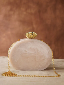 New Arrival Fashion Women's Handmade Resin Fashion <b>Clutch</b> Handmade for Women Handbag By S A And Sons Exports - Product Image 6