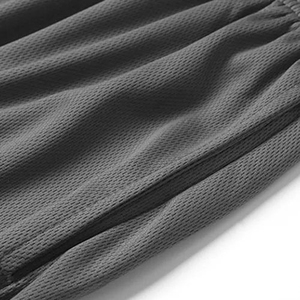 Pantalones cortos de baloncesto de verano OEM Dynamics de secado rápido de poliéster para Hombre Pantalones cortos de malla con estampado de logotipo personalizado negro con bolsillos - Product Image 3