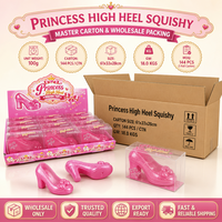 Jouet sensoriel souple et compressible Southpeak Toy Princess à talon haut, jouet anti-stress, vente en gros, usine OEM WS