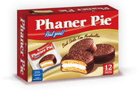 Marshmallow Cubierto de Chocolate Phaner, el Más Vendido, Caja de 168g, Marrón, Redondo, Suave, Azúcar Normal, OEM, Bolsa a Granel, Pie