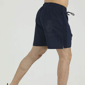 Pantalones Cortos Deportivos Casuales de Algodón 100% de Color Sólido, Diseño Personalizado de Nuevo Estilo, Más Vendidos al por Mayor para Hombre - Product Image 4