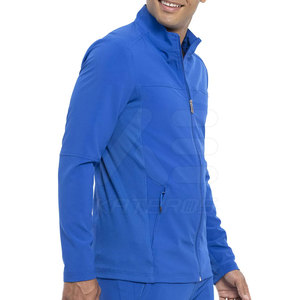 Chaqueta Médica de Secado Rápido para Hombre, Material Spandex/Poliéster, Detección de Agujas, Uso Hospitalario, Color y Logotipo Personalizables - Product Image 4