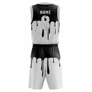 Ensembles d'uniformes de basket-ball pour hommes de haute qualité Conception personnalisée Séchage rapide Respirant et confortable pour les sports d'été - Product Image 6