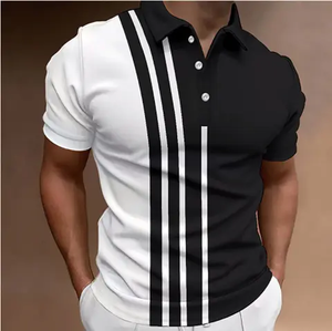 Ropa Hombre Camiseta para hombre Camiseta de manga corta de algodón Camisetas Polo de verano para hombres - Product Image 2