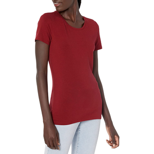 Camisetas Cortas de Manga Corta para Mujer al por Mayor, Informales, de Verano, de Secado Rápido, Transpirables y Cómodas - Product Image 1