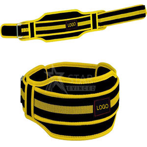 Adjustable Neoprene Gym Weight Lifting <b>Belt</b> Custom Logo Fitness Training Equipment for Bodybuilding and Powerlifting Unisex - Product Image 2