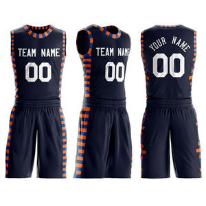 Maillots de basket-ball unisexes imprimés, respirants, à séchage rapide, couleurs personnalisables, logos, service OEM, antibactériens, protection UV - Product Image 1