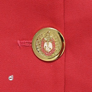 Top Tendance blazer de haute qualité style unique Alpha Kapa Alpha Double boutonnage broderie logo col cranté manteau décontracté - Product Image 3
