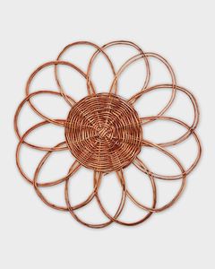 Mantel Individual de Ratán para Boda, Mantel de Ratán Hecho a Mano, Plato Redondo Estilo Boho para Decoración de Mesa, Decoración del Hogar - Product Image 6