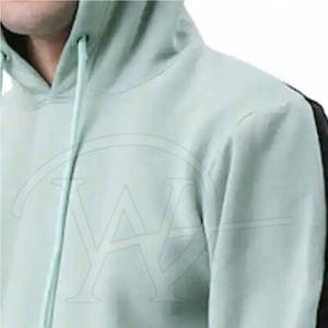 Pakistan Fabrication Sweat à capuche décontracté pour hommes Logo imprimé personnalisé 100% coton Couleur unie Saison d'hiver Techniques teintes unies - Product Image 5