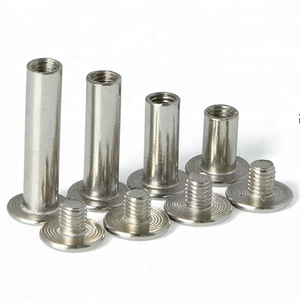 Rivet tubulaire à tête plate en acier inoxydable 316L, rivet creux M25 M3 M4 M5 M6, fixation personnalisée pour l'industrie chimique - Product Image 1