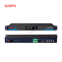 NTP Zaman Sunucusu BeiDou/GPS Uydu Dijital Mekanik Metal Modern Ağ Senkronizasyon Saati