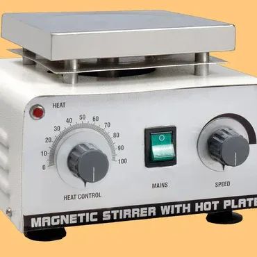 Agitatore magnetico per attrezzature da laboratorio per la produzione scientifica e chirurgica con piastra riscaldante spedizione internazionale gratuita.