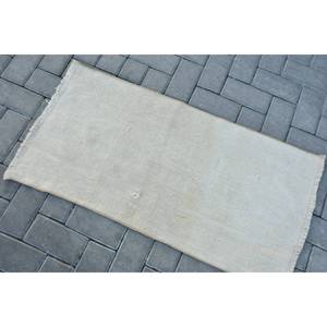 Alfombra de lana moderna Vintage de 17x33 pies, tejido plano de retazos Beige con respaldo de látex para decoraciones de sala de estar, estilo turco - Product Image 4