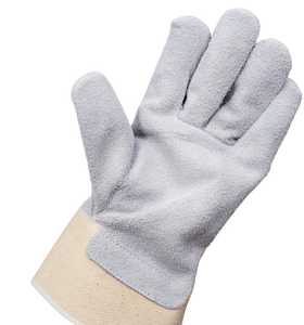 Gants de gréeur canadiens réfléchissants Gants de travail de sécurité pour les mains Gants de gréement en cuir réfléchissants du fabricant indien Best - Product Image 4