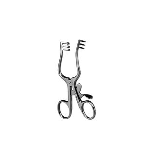 Retractores Weitlaner, 4,5 pulgadas, puntas romas 3x4, instrumentos de autoentrenamiento, instrumento ortopédico, certificado CE, aprobado por ISO - Product Image 2