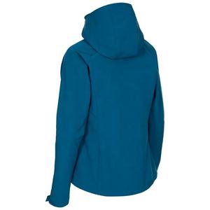 Chaqueta Softshell ecuestre transpirable a prueba de viento impermeable para exteriores para mujer ODM con cierre de cremallera - Product Image 4