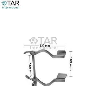 Cuchillas laterales de 30/2mm de profundidad, retractor de autoretención de 21x24mm, instrumento médico de 27 mm de profundidad - Product Image 6