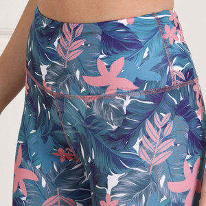 New Fashion Style Women Yoga <b>Legging</b> High Waist Quick Dry Breathable Solid <b>Pattern</b> Wholesale Made in Pakistan - Product Image 5