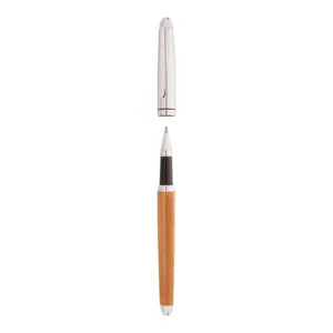 Juego de Bolígrafos de Bambú Sostenible para Regalos Empresariales - Product Image 4