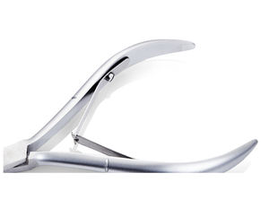 Haute qualité en acier inoxydable double ressort pleine mâchoire coupe-ongles Lap Joint 5mm lame tranchante finition terne accessoires de soin des ongles personnalisés - Product Image 2