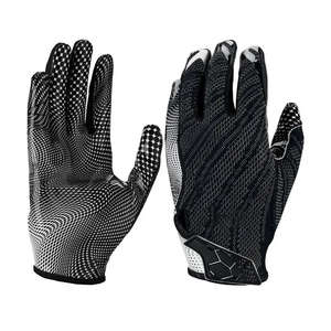 Top demandé noir couleur Football gardien gants Super collant synthétique latex Football gardien gants nouveau Design gants - Product Image 1