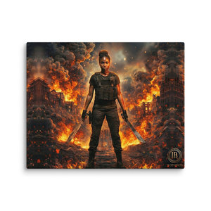 Amara Rise Through the Fire - Stampa artistica su tela premium - Product Image 4