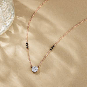 สร้อยคอเพชร Mangalsutra Tanmaniya รุ่น Shining Promise - Product Image 1