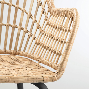 Grossiste Chaise de salle à manger en rotin naturel de haute qualité, nouveau design, avec accoudoirs, fabriquée au Vietnam - Product Image 6