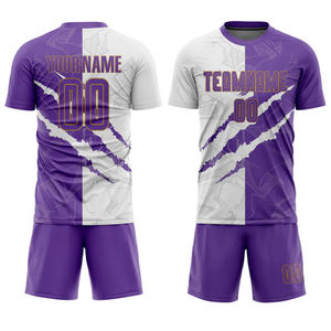 Ensembles d'entraînement sportif en polyester unisexe de meilleure qualité, uniforme de football respirant à sublimation par impression numérique pour le football des tout-petits - Product Image 1