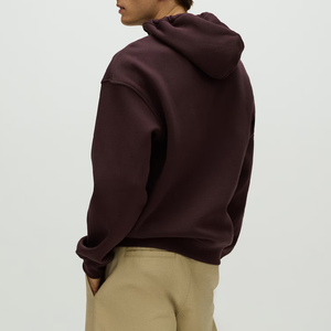 Sudadera con Capucha para Hombre, Corte Holgado, Hombros Caídos, 100% Algodón, Invierno, Antibolitas, Transpirable - Product Image 4