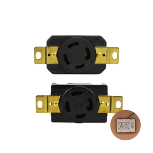 Recipiente de bloqueo NEMA para equipo de soldadura, dispositivo eléctrico para equipos de soldadura, Taiwán, L15-30R, 30A, 250V - Product Image 1