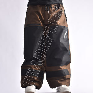 Classic High Street Snow Ski Pantalones holgados Impermeable a prueba de viento Cargo Pierna ancha con cierre de cremallera para snowboard - Product Image 2