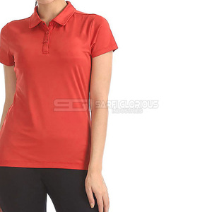 Camiseta Polo de Golf de Verano de Algodón de Color Sólido Personalizada para Mujer en Venta, Camisetas Polo para Mujer a un Precio Razonable - Product Image 5