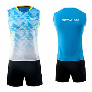 Maillots de volley-ball, ensemble respirant, impression par sublimation, uniforme de volley-ball pour hommes et femmes, impression de logo personnalisée - Product Image 1