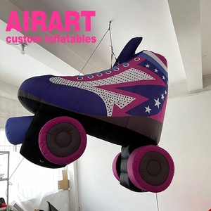 Đảng treo Inflatable Skate Giày mô hình, hoạt động <span class=keywords><strong>s</strong></span>ân khấu Giày bơm hơi cho quảng trường triển lãm - Product Image 4