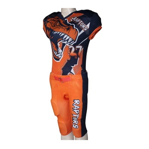 Camiseta de Fútbol Americano con Nombre y Número de Equipo Personalizados, Manga Corta, Impresa, Transpirable, Conjuntos de Tallas Grandes en Colores Personalizados - Product Image 3