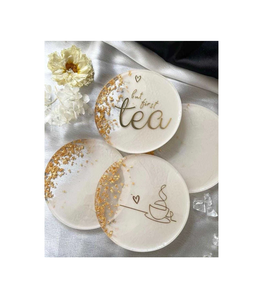 Posavasos de resina epoxi único, diseño y bandeja, posavasos de resina epoxi para café, té, bebida, producto a la venta - Product Image 4