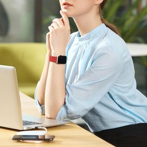 Bracelets en cuir populaires compatibles avec le bracelet <span class=keywords><strong>Apple</strong></span> <span class=keywords><strong>Watch</strong></span> Bracelet en cuir véritable pour femmes hommes IWatch SE Series 10 9 8 <span class=keywords><strong>7</strong></span> 6 5 4 3 2 1 - Product Image 6